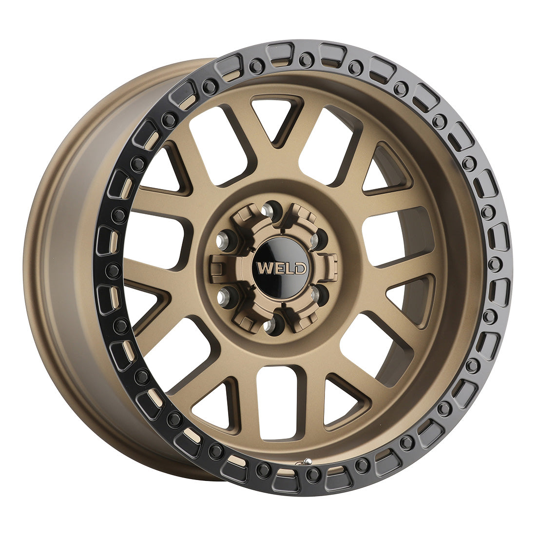 22x10 Cinch 6x135 6x139.7 ET13 BS6.00 Satin BRZ / Satin BLK 106.1